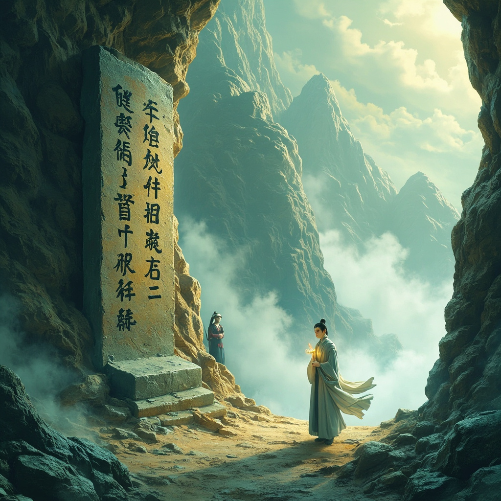 石碑古字