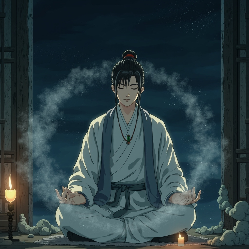 夜晚修煉